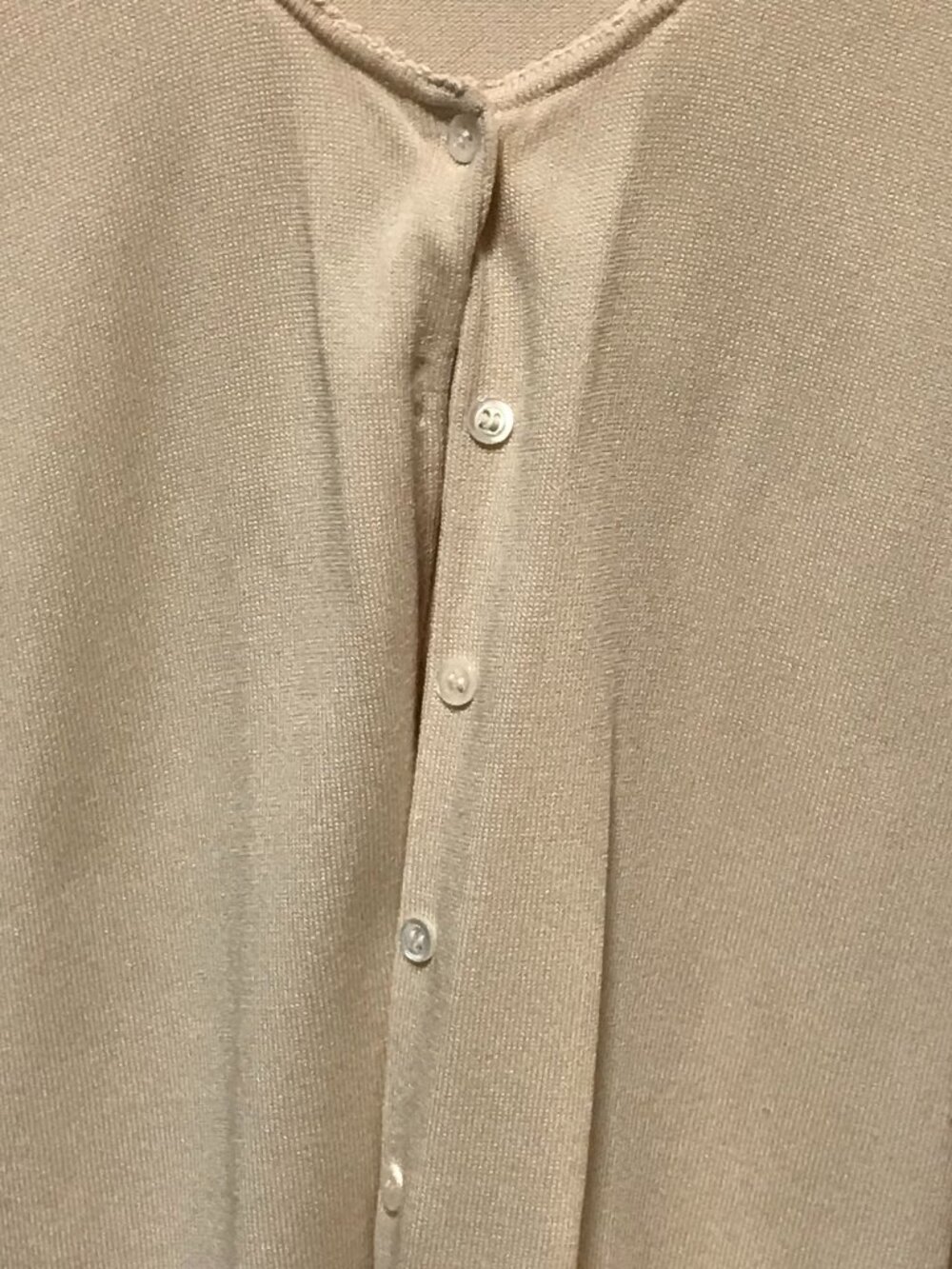 Ann Taylor Vintage Cream Color Sweater Size L